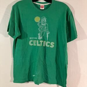 Homage Boston Celtics Green Crewneck T-shirt